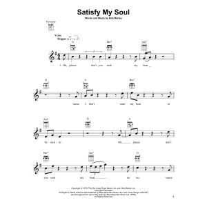 Satisfy My Soul
