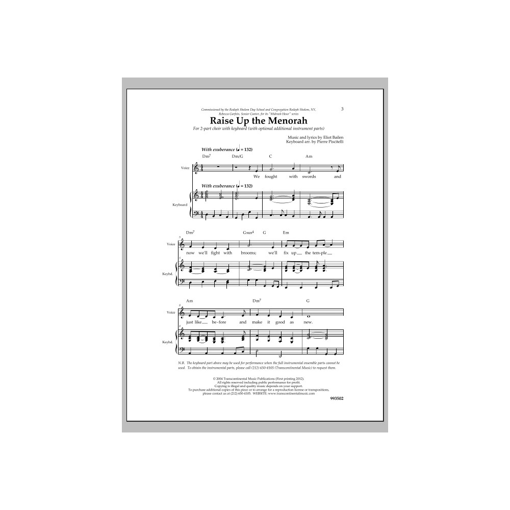 Raise Up the Menorah