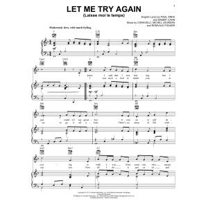 Let Me Try Again (Laisse Moi Le Temps)