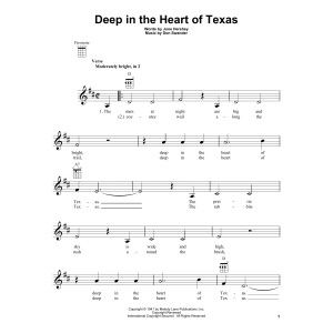 Deep In The Heart Of Texas