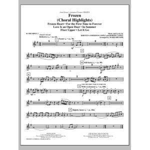 Die Eiskönigin (Choral Highlights) (arr. Mark Brymer) - Bb Trompete 2