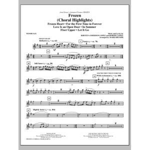 Frozen (Chor-Highlights) (arr. Mark Brymer) - Bb Tenor-Saxophon