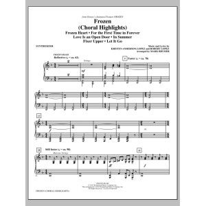 Frozen (Choral Highlights) (arr. Mark Brymer) - Synthesizer