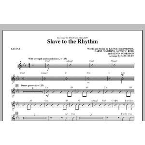 Slave To The Rhythm - Guitar