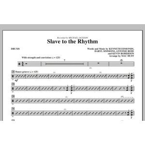Slave To The Rhythm - Drums