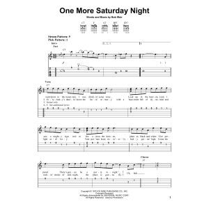 One More Saturday Night