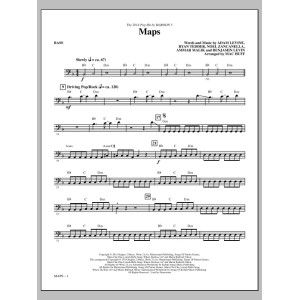 Maps (arr. Mac Huff) - Bass