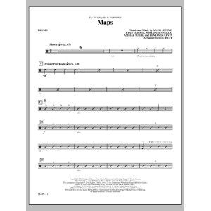 Maps (arr. Mac Huff) - Drums