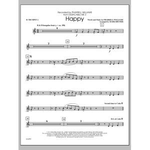 Happy (arr. Mark Brymer) - Bb Trompete 2