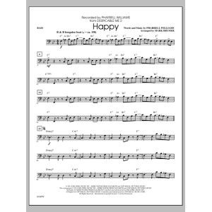 Happy (arr. Mark Brymer) - Bass