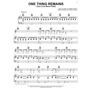 One Thing Remains (Your Love Never Fails)