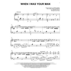 When I Was Your Man