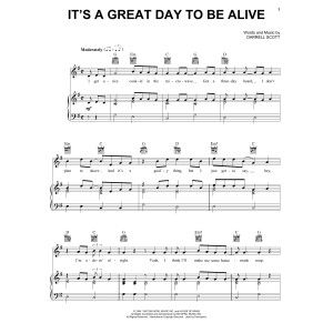 It''s A Great Day To Be Alive
