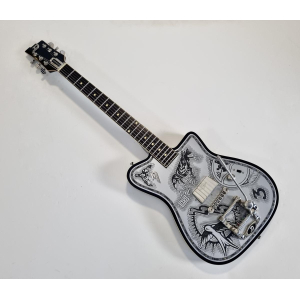 Duesenberg Johnny Depp Signature Series Guitarra Eléctrica 2016 Aluminio Tatuado
