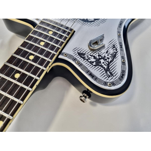 Duesenberg Johnny Depp Signature Series Guitarra Eléctrica 2016 Aluminio Tatuado