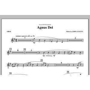 Agnus Dei (aus Petite Mass) - Oboe