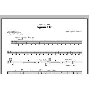 Agnus Dei (from Petite Mass) - Percussion 2