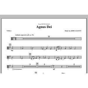 Agnus Dei (from Petite Mass) - Viola