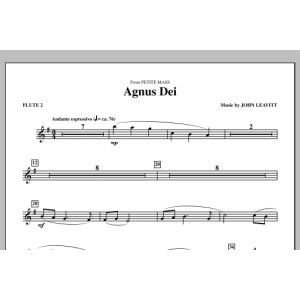 Agnus Dei (from Petite Mass) - Flute 2