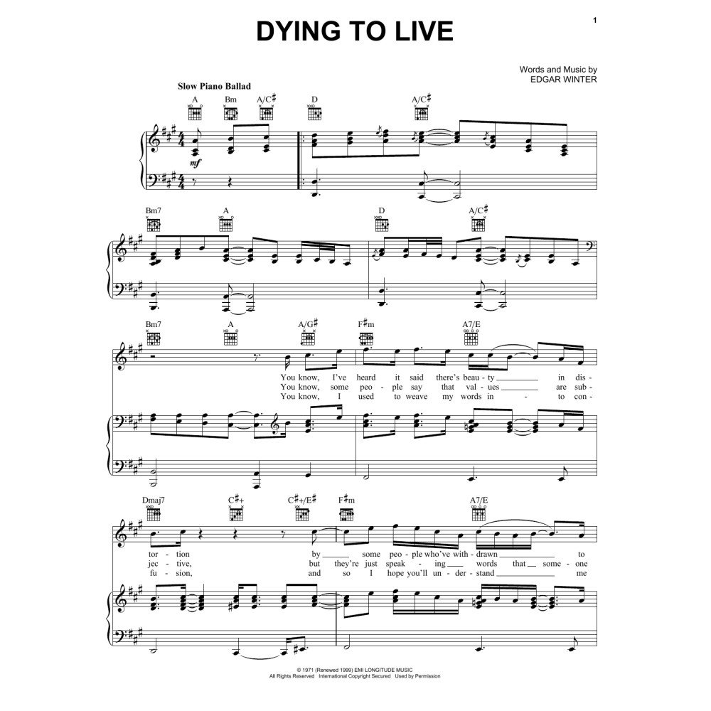 Dying To Live
