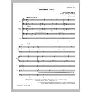 Three Dark Hours - Full Score