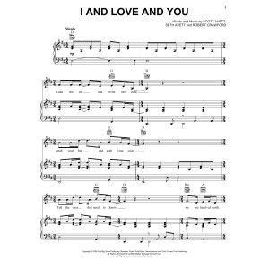 I And Love And You