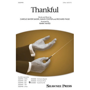 Thankful (arr. Mark Hayes)