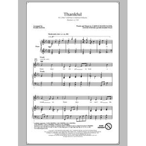 Thankful (arr. Mark Hayes)