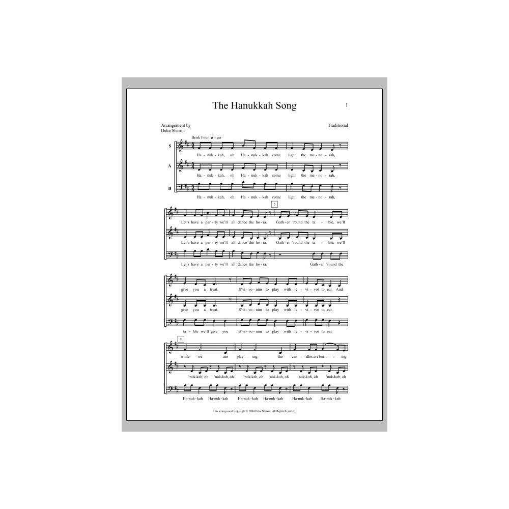 The Hanukkah Song