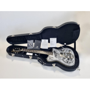 Duesenberg Johnny Depp Signature Series Electric Guitar 2016 Aluminum Tattooed
