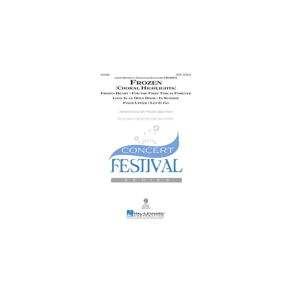 Frozen (Choral Highlights) (arr. Mark Brymer)