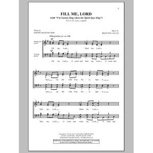 Fill Me, Lord (With "I'm Gonna Sing When The Spirit Says Sing")