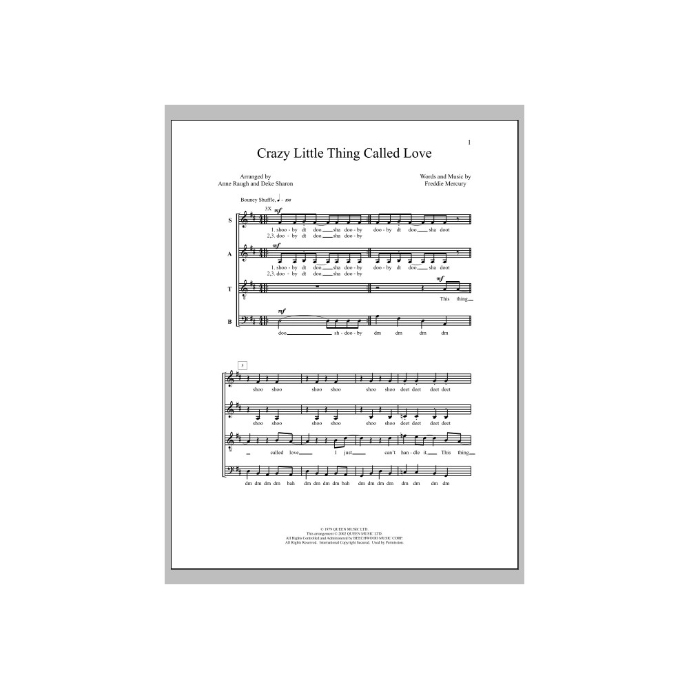 Crazy Little Thing Called Love (arr. Deke Sharon)