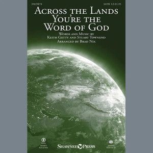 Across the Lands You're the Word of God - Full Score