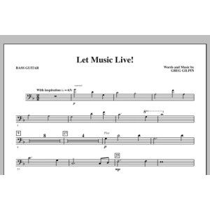 Let Music Live - Bass