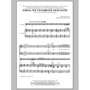 Today, We Celebrate Our Faith