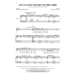 Let Us Give Thanks To The Lord