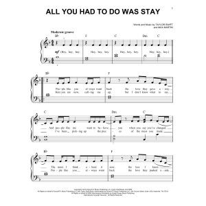All You Had To Do Was Stay