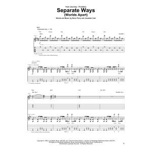 Separate Ways (Worlds Apart)