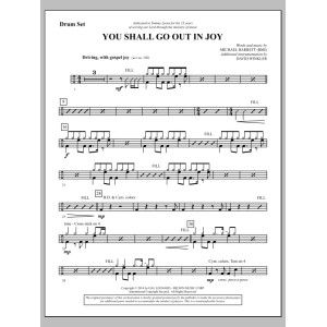 You Shall Go Out in Joy - Drums