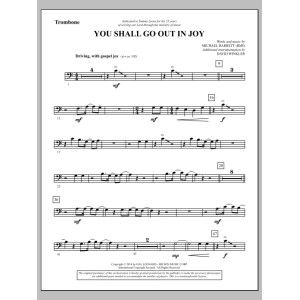 You Shall Go Out in Joy - Posaune