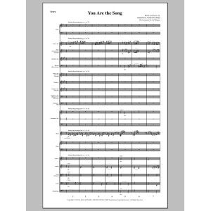 You Are the Song - Vollständige Partitur