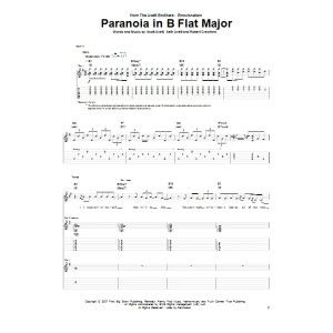 Paranoia In B Flat Major