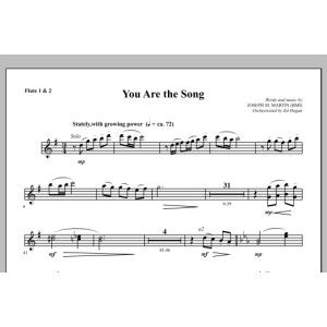 You Are the Song - Flute 1 & 2