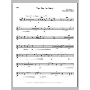 You Are the Song - Oboe