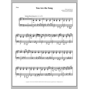 You Are the Song - Piano