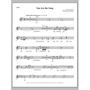You Are the Song - Violine 1