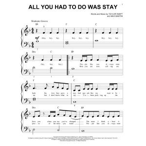 All You Had To Do Was Stay