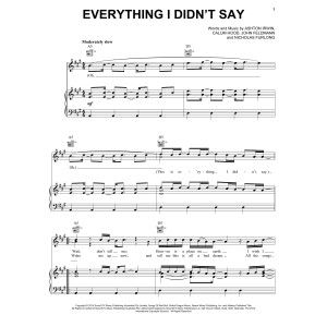 Everything I Didn't Say