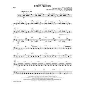 Under Pressure (arr. Mac Huff) - Bass